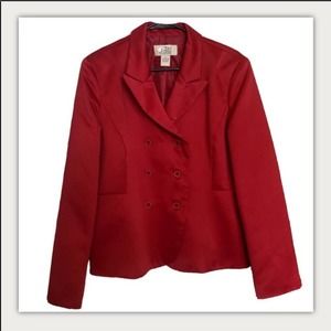 LA FONT NEW YORK🗽WOMENS RED BUSINESS BLAZER